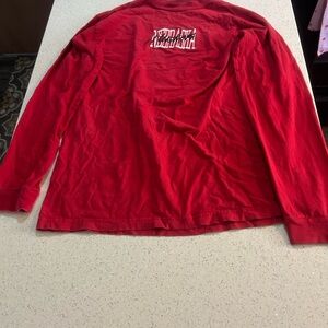 Nebraska retro  Red longsleeve Shirt